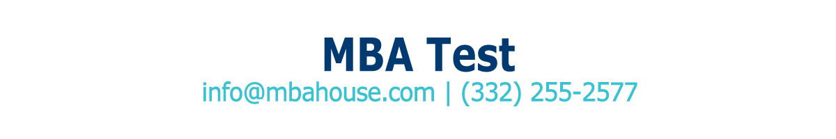 MBA Test